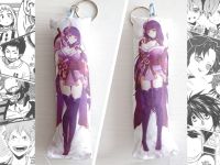 Дакімакура Райден Геншин Genshin Impact, двостороння міні 12*4см 0015