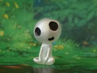 Декоративна Фігурка Кодама №04 , що світиться у темряві