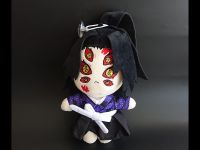 Сувенір плюшева Іграшка Кокушибо Клинок, що розтинає демонів Demon Slayer  25см