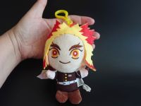 Плюшева Іграшка-брелок Ренгоку Клинок, що розтинає демонів Demon Slayer 13см