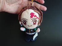 Плюшева Іграшка-брелок Танджіро Клинок, що розтинає демонів Demon Slayer 13см