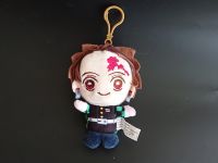 Плюшева Іграшка-брелок Танджіро Клинок, що розтинає демонів Demon Slayer 13см