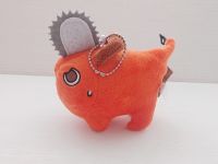 Сувенір плюшева Іграшка-брелок Почіта Людина-бензопила Chainsaw Man 13 см 