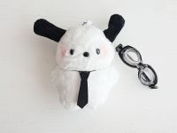 Сувенір м'яка Іграшка-брелок Почакко в окулярах та краватці