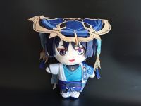 Сувенір плюшева іграшка Скарамучча Мандрівник 22см Геншин Імпакт Genshin Impact 