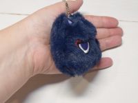 Сувенир плюшевая игрушка-брелок Скарамучча Кот голова 8*7см Геншин Импакт Genshin Impact