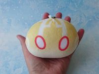 Сувенір плюшева іграшка Електро-мутант міні-Слайм з Геншин Імпакт Genshin Impact , 10*8см 