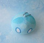 Сувенір плюшева іграшка Гідро міні-Слайм з Геншин Імпакт Genshin Impact , 10*8см 