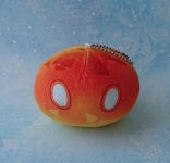 Сувенір плюшева іграшка Піро міні-Слайм з Геншин Імпакт Genshin Impact , 10*8см 