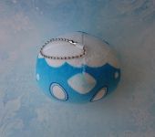 Сувенір плюшева іграшка Кріо міні-Слайм з Геншин Імпакт Genshin Impact , 10*8см 