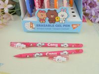 Ручка гелева Line Friends Cony пиши-стирай 0,5 мм синя YES 420377