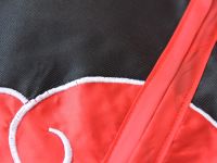 Плащ Акацукі Наруто Naruto чорний на блискавці