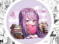 Магніт Юрі Doki Doki Literature Club! М-58-002670