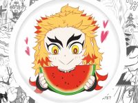 Магніт Клинок, що розтинає демонів Demon Slayer М-58-002782