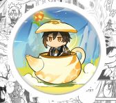 Магніт Геншин Імпакт Будиночок Чжун Лі Genshin Impact М-58-002304