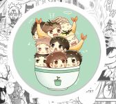 Магніт Haikyuu!! Волейбол!! Сейджо-темпура М-58-002375