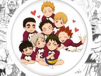 Магніт Haikyuu!! Волейбол!! Шираторизава М-58-002379