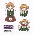 Наклейки Данганронпа N1-001  Danganronpa 