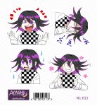 Наклейки N1-011  Danganronpa 