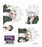 Наклейки N1-012  Danganronpa 