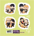 Наклейки №2-001 Волейбол Haikyuu!!