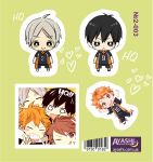 Наклейки №2-003 Волейбол Haikyuu!!