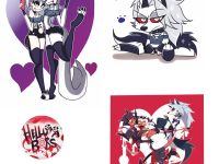 Наклейки №3-001 Helluva Boss