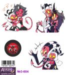 Наклейки №3-004 Helluva Boss