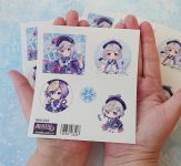 Наклейки №4-002 ЦиЦи Геншин Импакт Genshin Impact