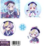 Наклейки №4-002 ЦиЦи Геншин Импакт Genshin Impact