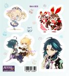 Наклейки Геншин Импакт Genshin Impact Микс №4-005