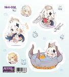 Наклейки Геншин Импакт Genshin Impact Паймон №4-006