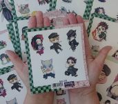 Наклейки Клинок рассекающий демонов Kimetsu no Yaiba Demon Slayer №6-002