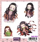 Наклейки Клинок рассекающий демонов Kimetsu no Yaiba Demon Slayer №6-004