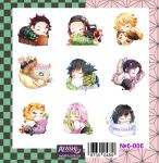 Наліпки Клинок, що розтинає демонів Kimetsu no Yaiba Demon Slayer №6-006