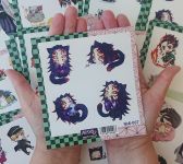 Наклейки Клинок рассекающий демонов Kimetsu no Yaiba Demon Slayer №6-007