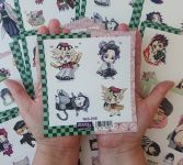 Наклейки Клинок рассекающий демонов Kimetsu no Yaiba Demon Slayer №6-008