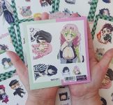 Наклейки Клинок рассекающий демонов Kimetsu no Yaiba Demon Slayer №6-011