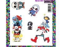 Наліпки Андертейл Undertale №32-001