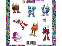 Наклейки Андертейл Undertale №32-003