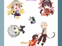 Наклейки Bungo Stray Dogs Ацуши и Кёка №14-006