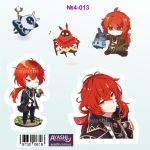 Наклейки Геншин Импакт Genshin Impact Дилюк №4-013