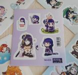 Наліпки Геншин Імпакт Genshin Impact Сьогун Райден №4-022