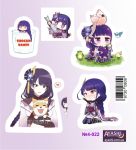 Наліпки Геншин Імпакт Genshin Impact Сьогун Райден №4-022