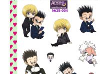 Наліпки Мисливець х Мисливець Hunter x Hunter №28-004