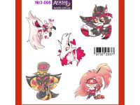 Наліпки Готель Газбін Hazbin Hotel №3-008