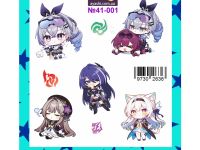 Наклейки Хонкай  стар рейл Honkai: Star Rail №41-001