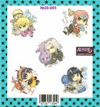 Наклейки Невероятные приключения Джо Джо Золотой ветер Jojo's Bizarre Adventure №20-005