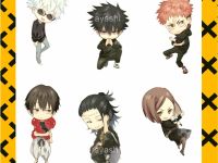 Наклейки Магическая Битва Jujutsu Kaisen №19-001