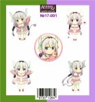 Наліпки Kobayashi-san Chi no Maid Dragon №17-001